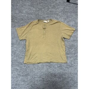 Faded Glory | Tops | 47a Vintage Green Blue Striped Faded Glory
